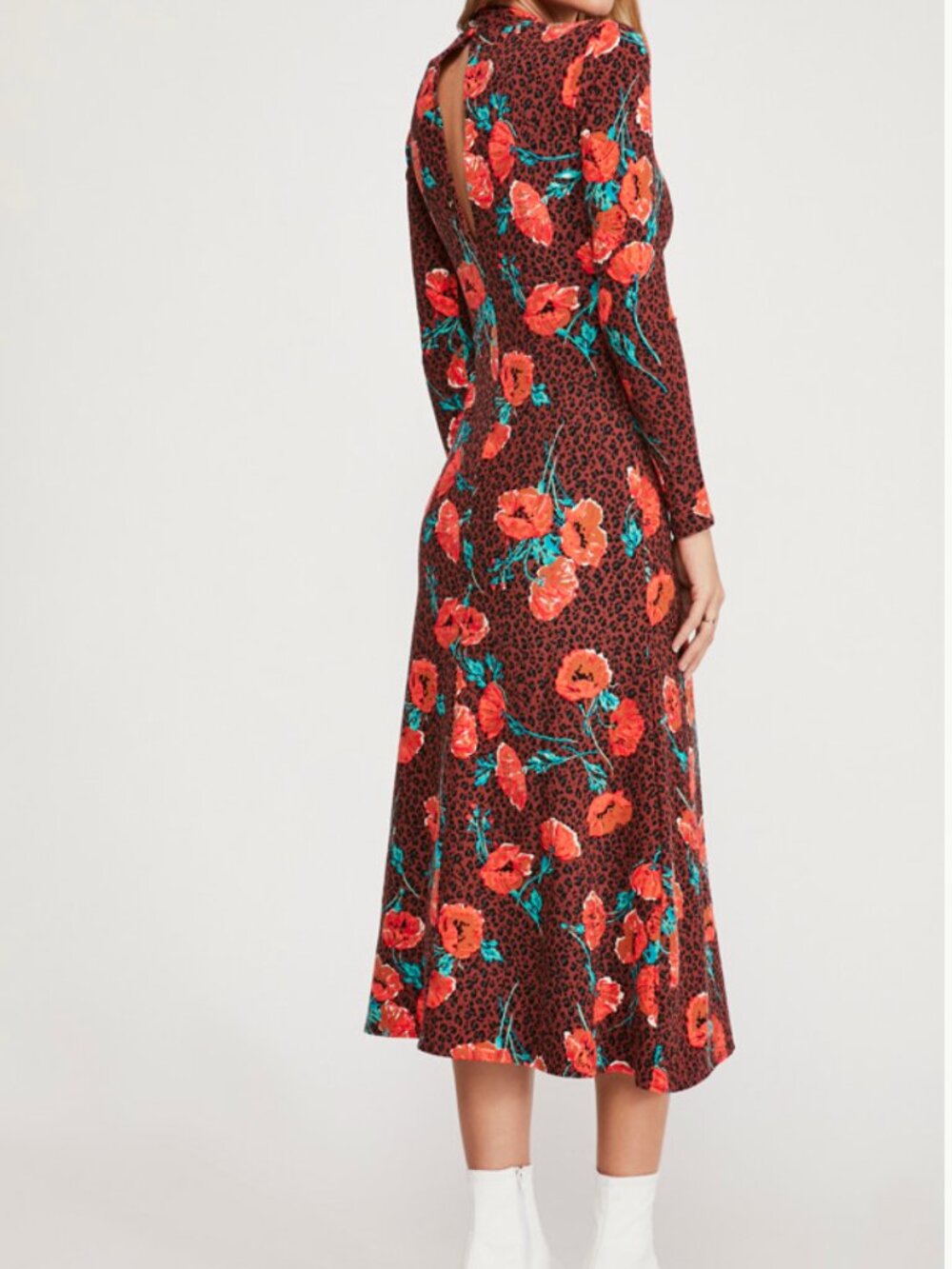 Free People Retro Romance Midi Dress – Size Small – NWT – Retail $148